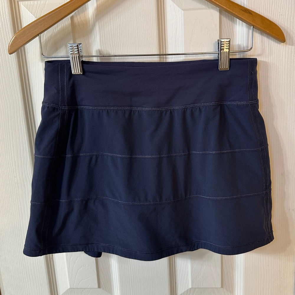 Lululemon Tennis skort pleated 4 Tall Gray Pickleball Cute Classic Flattering